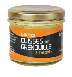 Rillettes de grenouille à l'ail