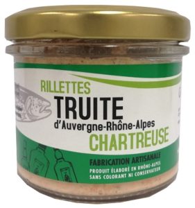 Rillettes de truite chartreuse