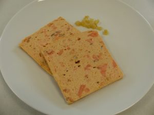 Terrine de saumon bio aux agrumes