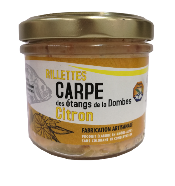 Verrine de rillettes de Carpe Citron 90g